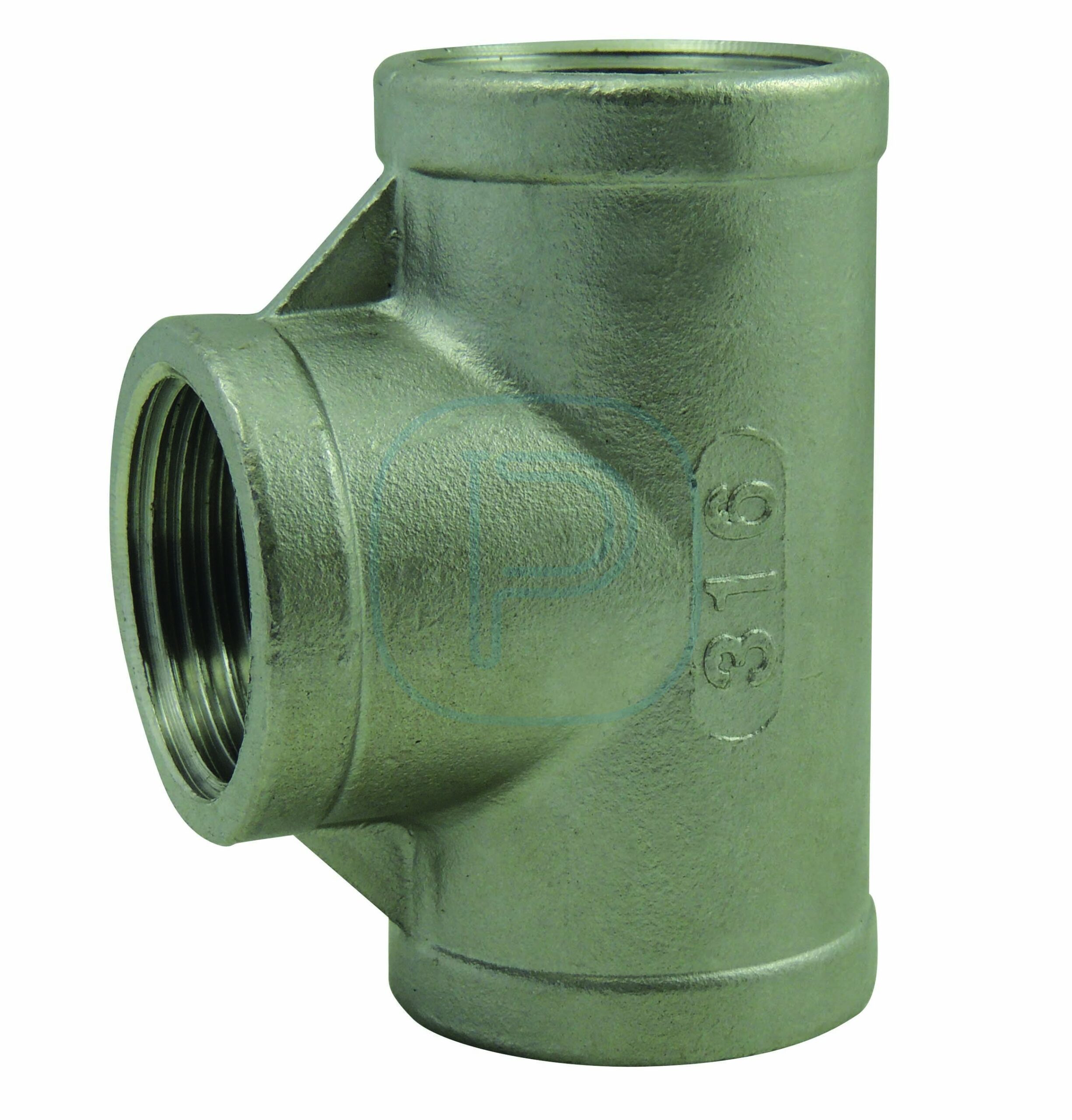 8130 TES INOX 316 BSPT 1"1/2